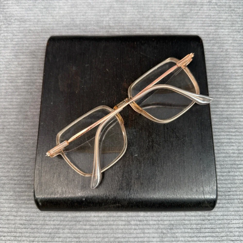 Zenni Optical Square Y2K Eyeglasses Frames‎ Rose Gold  Pink ZY2055 52-18-146